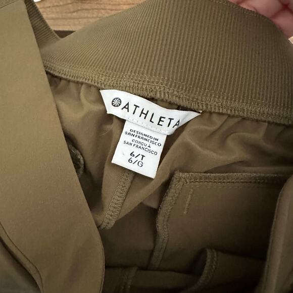 Athleta Brooklyn Ankle Pant Brown 6/T - Picture 5 of 6